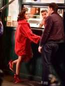 Lucy Hale on the Set of 'Katy Keene' in NYC