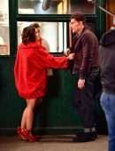 Lucy Hale on the Set of 'Katy Keene' in NYC