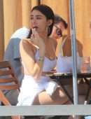 Madison Beer Leggy, Out and About in West Hollywood