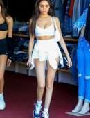 Madison Beer Leggy, Out and About in West Hollywood