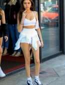 Madison Beer Leggy, Out and About in West Hollywood
