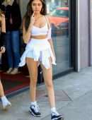 Madison Beer Leggy, Out and About in West Hollywood