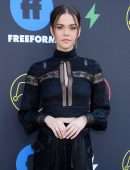 Maia Mitchell at Freeform Summit in Los Angeles