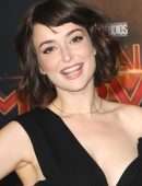 Milana Vayntrub at the Premiere of Captain Marvel in Hollywood