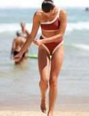 Montana Cox in Bikini at Bondi Beach in Sydney