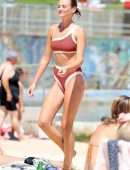 Montana Cox in Bikini at Bondi Beach in Sydney