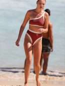 Montana Cox in Bikini at Bondi Beach in Sydney