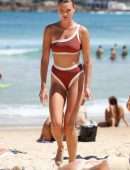Montana Cox in Bikini at Bondi Beach in Sydney