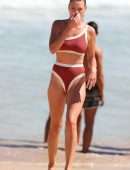 Montana Cox in Bikini at Bondi Beach in Sydney