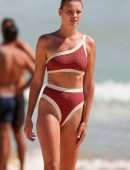 Montana Cox in Bikini at Bondi Beach in Sydney