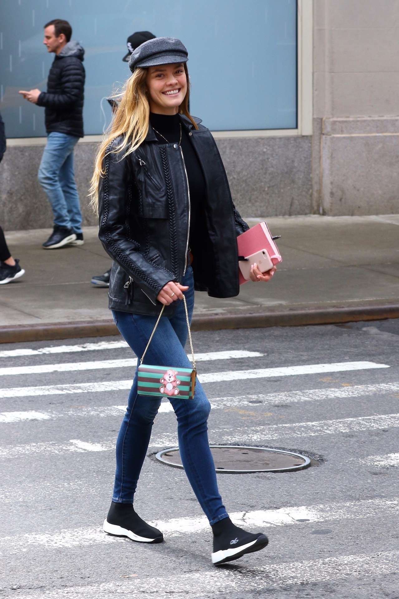 Nina Agdal Out and About in NYC