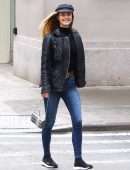 Nina Agdal Out and About in NYC