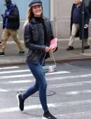 Nina Agdal Out and About in NYC