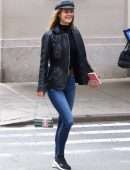 Nina Agdal Out and About in NYC