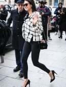 Nina Dobrev Leaving Ritz Hotel in Paris