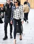 Nina Dobrev Leaving Ritz Hotel in Paris