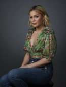 Olivia Holt at "Cloak & Dagger" Portrait Session at Wondercon 2019 in Anaheim