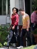 Priyanka Chopra and Nick Jonas Leaving their Hotel in Miami
