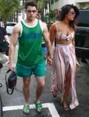 Priyanka Chopra and Sophie Turner Take a Boat Ride in Miami