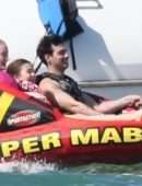 Priyanka Chopra and Sophie Turner Take a Boat Ride in Miami