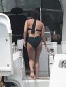 Priyanka Chopra in Swimsuit on Holiday in Miami Beach and Soaking in the Sun