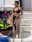Priyanka Chopra in Swimsuit on Holiday in Miami Beach and Soaking in the Sun