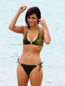Roxanne Pallett in Bikini at a Beach in Greece