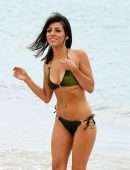 Roxanne Pallett in Bikini at a Beach in Greece