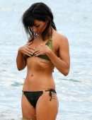 Roxanne Pallett in Bikini at a Beach in Greece