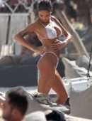 Sahara Ray in Bikini Wardrobe Malfunction on the Beach in Tulum