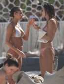 Sahara Ray in Bikini Wardrobe Malfunction on the Beach in Tulum