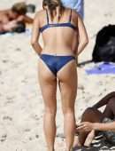 Sailor Brinkley-Cook in Bikini, Working Out on Coogee Beach in Sydney