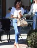 Sarah Hyland Leaving Nine Zero One Salon with a New Hair Style in LA