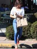 Sarah Hyland Leaving Nine Zero One Salon with a New Hair Style in LA