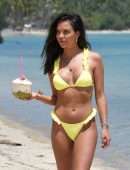 Shelby Tribble in Bikini on the Beach in Thailand