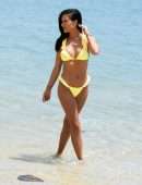 Shelby Tribble in Bikini on the Beach in Thailand