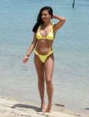 Shelby Tribble in Bikini on the Beach in Thailand