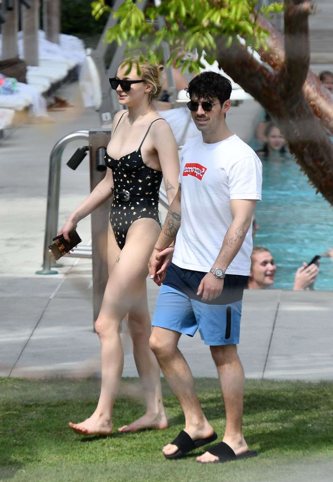 Sophie Turner on Vacation in Miami