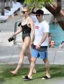 Sophie Turner on Vacation in Miami