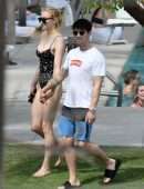 Sophie Turner on Vacation in Miami