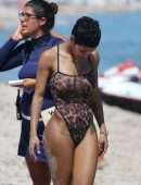Teyana Taylor in Swimsuit at a Beach in Miami