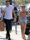 Vanessa Hudgens Leggy, Out and About in Los Angeles