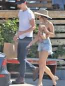 Vanessa Hudgens Leggy, Out and About in Los Angeles