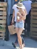 Vanessa Hudgens Leggy, Out and About in Los Angeles