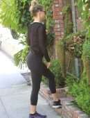 Ali Larter Booty in Tights, Out in Los Angeles