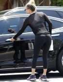 Ali Larter Booty in Tights, Out in Los Angeles