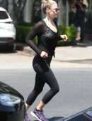 Ali Larter Booty in Tights, Out in Los Angeles