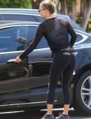 Ali Larter Booty in Tights, Out in Los Angeles