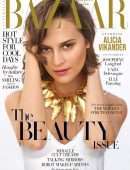 Alicia Vikander on the Cover of Harper’s Bazaar Magazine Australia - May 2019