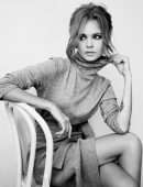 Anastasiya Scheglova on the Set of a Photoshoot - April 2019